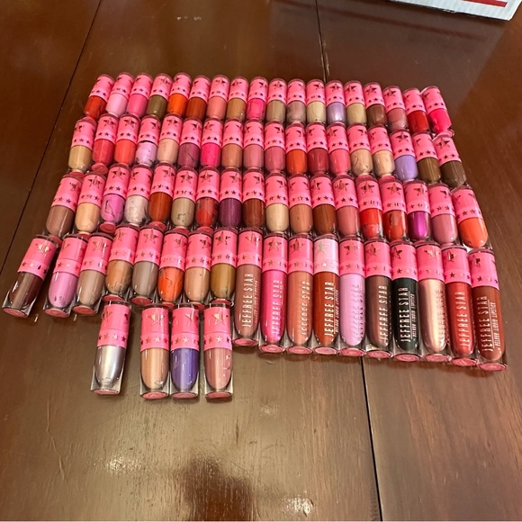 Jeffree Star Other - Jeffree Star Velour Liquid Lipstick Collection HUGE LOT of 82 NWOB Wholesale